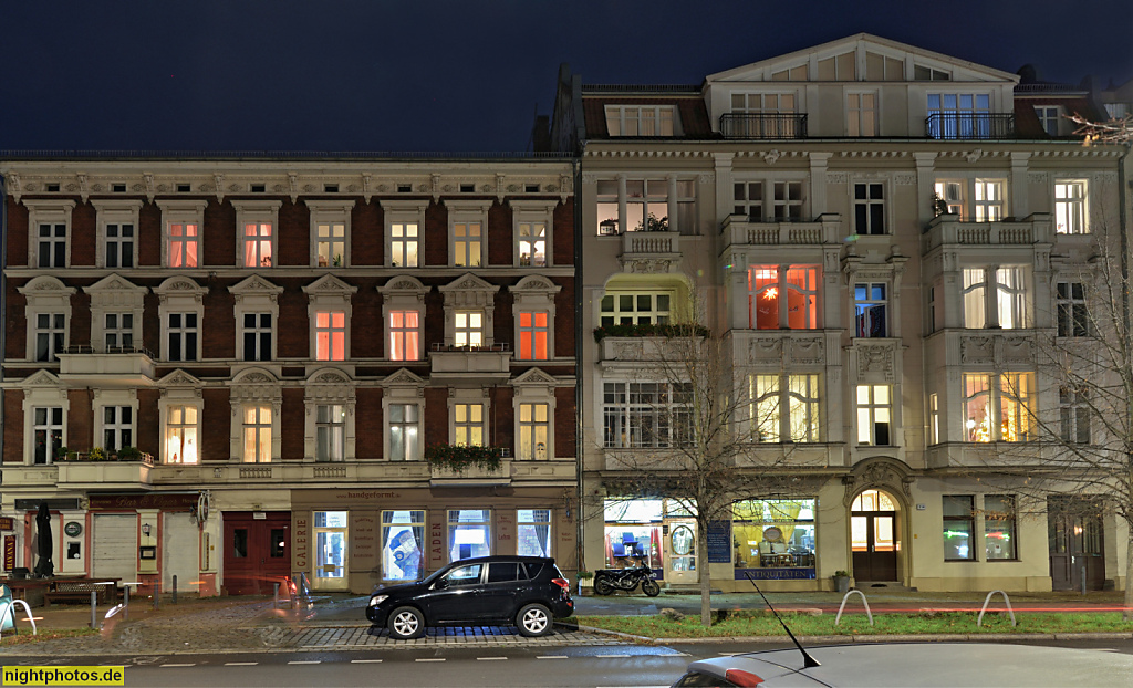 Berlin Pankow. Mietshaus Altbau Gründerzeit erbaut um 1900. Wollankstrasse 115