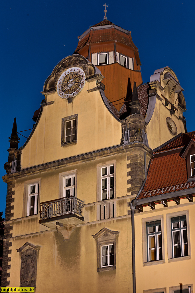 Berlin Friedenau. Friedrich-Bergius-Schule erbaut als Gymnasium Friedenau 1901-1902 von Paul Engelmann und Erich Blunck. Eckturm. Perelsplatz 5-9