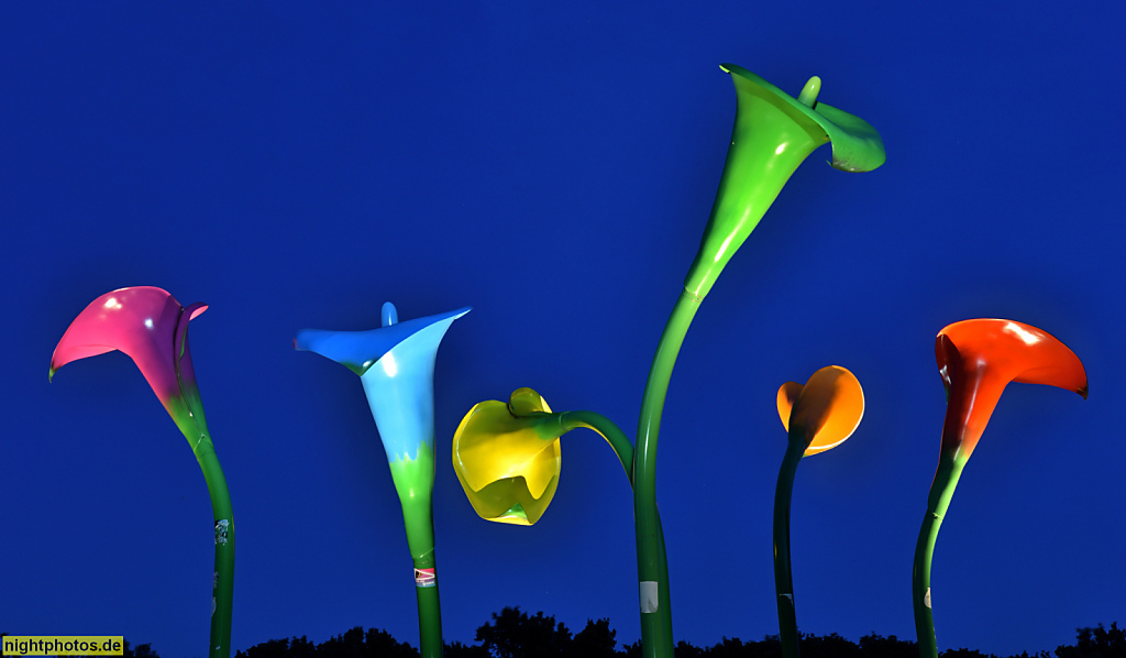 Berlin Moabit. Denkmal für die erste homosexuelle Emanzipationsbewegung. Entwurf von Künstlern der UdK. Errichtet 2017 vom Architekturbüro LA21 und anderen am Magnus-Hirschfeld-Ufer