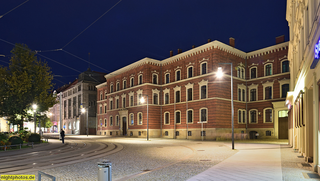 Görlitz. Landgericht. Erbaut 1865 von Carl Ferdinand Busse als Königliches Kreisgericht als Ziegelbau aus Klinkern. Gefängnis von 1905-1910. Postplatz 18