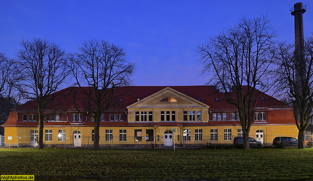 Berlin Reinickendorf. Koch- Waschküchen- Kessel- und Maschinenhaus des ehemaligen Humboldtkrankenhaus. Erbaut 1908-1910 von Mohr und Weidner. Teichstrasse 65