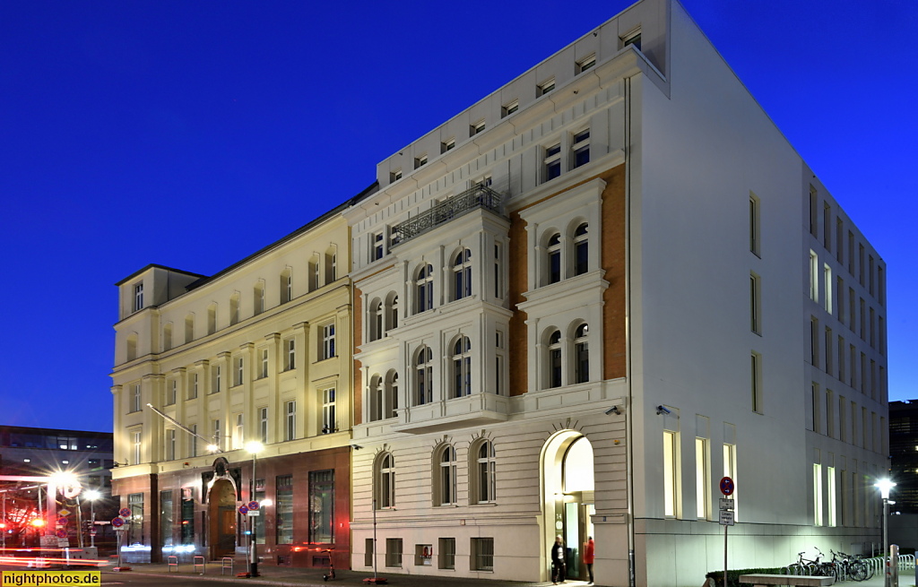 Berlin Mitte Regierungsviertel. Amtssitz vom Wehrbeauftragten des Deutschen Bundestags in der Neustädtischen Kirchstrasse