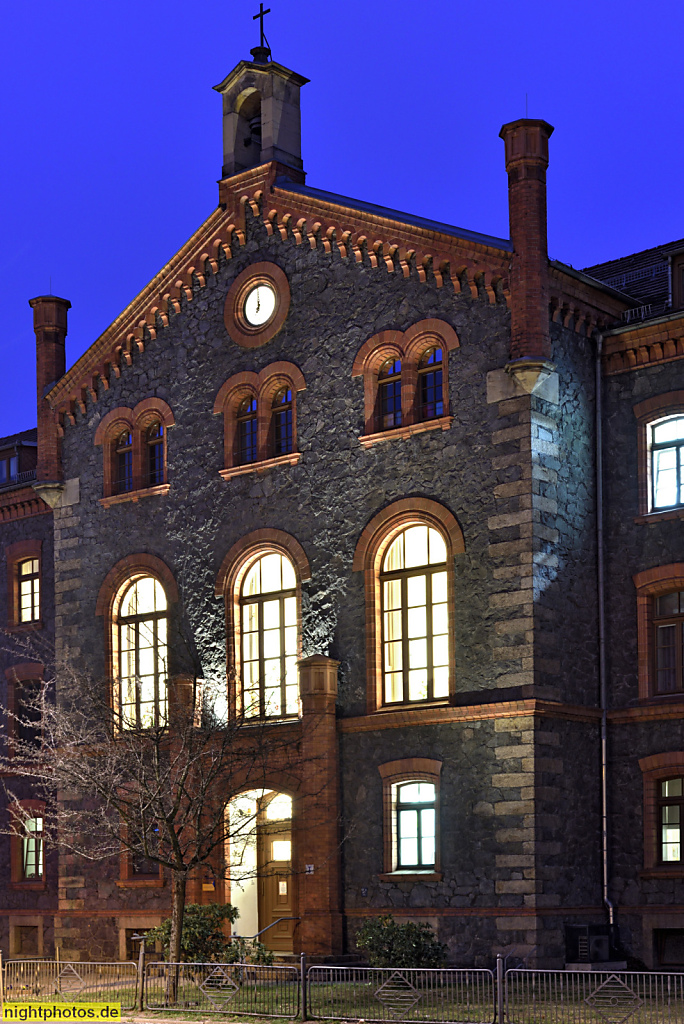 Görlitz. AWO Altenpflegehaus. Erbaut 1861-1863 als Zentralhospital und Siechenhaus. Krölstrasse 46