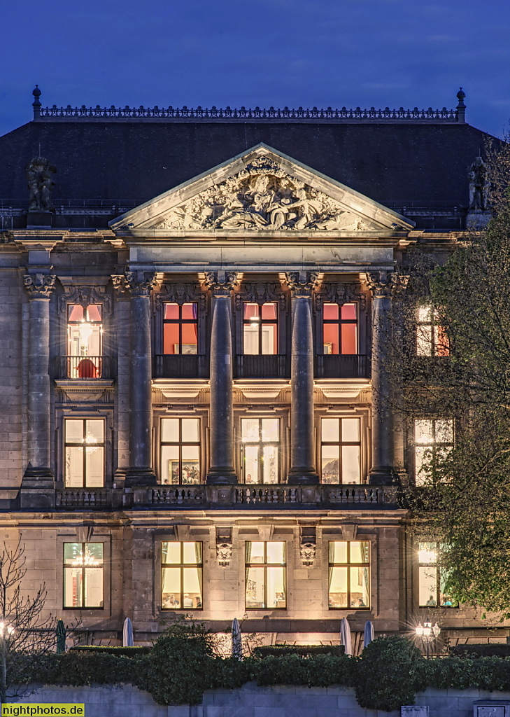 Berlin Regierungsviertel. Sitz der Deutschen Parlamentarischen Gesellschaft seit 1999 erbaut 1899-1904 von Paul Wallot im Stil der Neorenaissance. Restauriert 1997-1999 vom Architektenbüro Thomas van den Valentyn