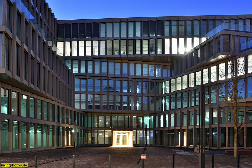 Berlin Mitte. Eiswerk. Co-Working Spaces von Techspace. Neubau 2017-2022 von Graft Architekten