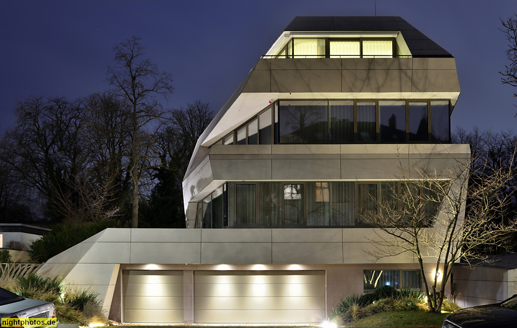 Berlin Grunewald. Villa M. Wohnhaus. Erbaut 2015-2017 von GRAFT Gesellschaft von Architekten mbH. Gneiststrasse 7