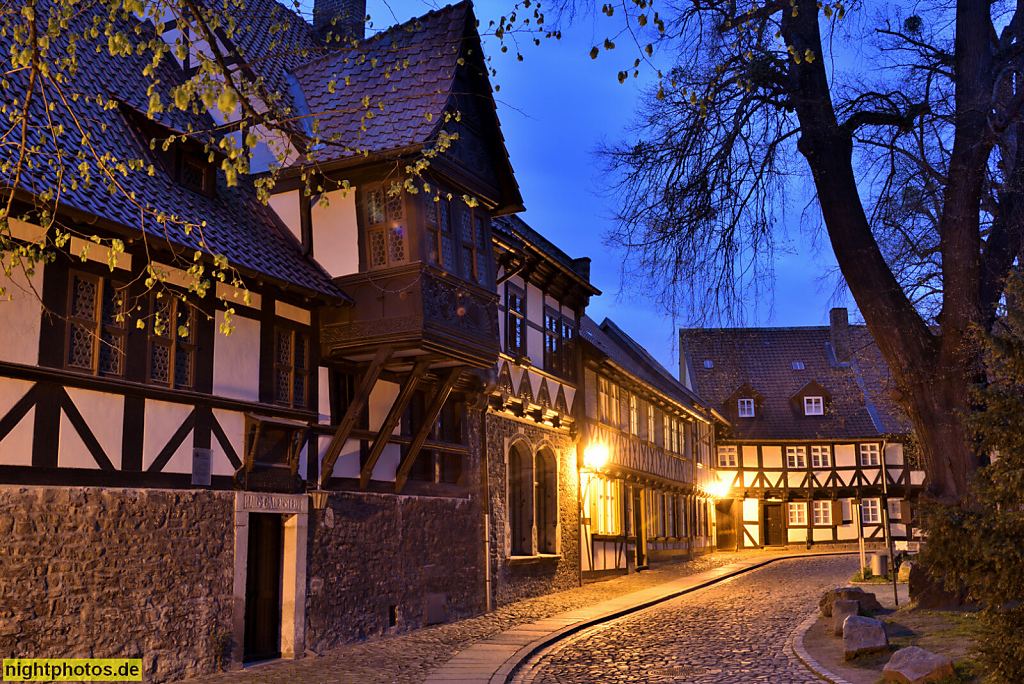 Wernigerode. Gadenstedtsches Haus. Erbaut 1582 von Dietrich von Gadenstedt auf Mauern der ehemaligen Schnakenburg. Erker in Hochrenaissance. Oberpfarrkirchhof 13