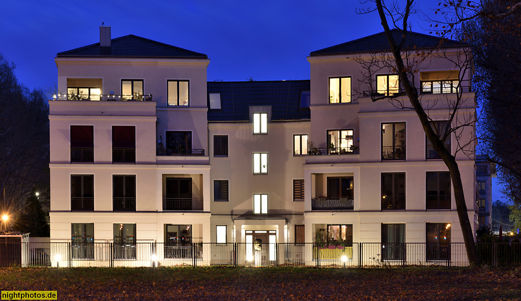 Berlin Treptow. Luxuswohnungen erbaut für Trimm Immobilien. Puschkinallee 50