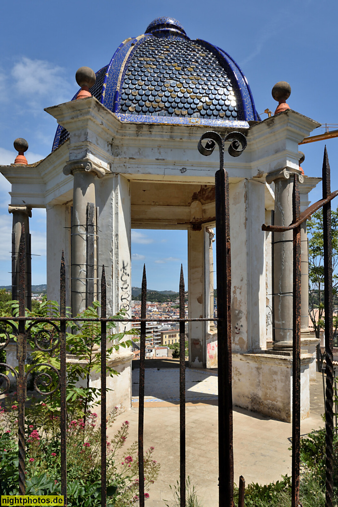 Sant Feliu de Guixols. Lost Place. 'Park Hotel Panorama'. Leerstand seit mehr als 10 Jahren. Avinguda de Sant Elm