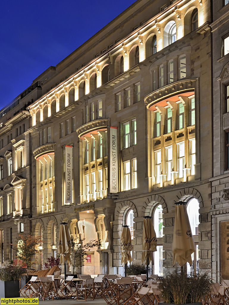 Hamburg Bucerius Kunstforum. Erbaut 1908-1909 von Johann Emil Schaudt mit Emil Janda als Verwaltungsgebäude der Norddeutschen Versicherungs-Gesellschaft. Alter Wall 12