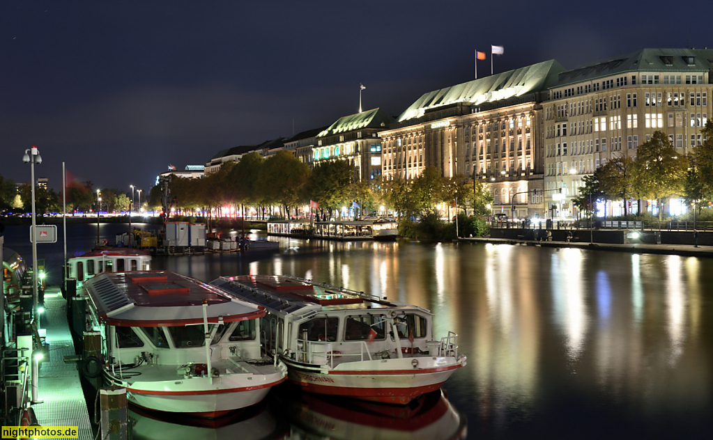 Hamburg. Hapag-Lloyd-Haus erbaut ab 1900 von Haller und Geißler, Fritz Höger, Elingius und Schramm. Ballindamm 25 an der Binnenalster