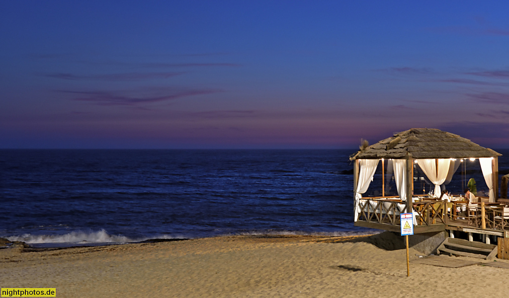 Póvoa de Varzim. Bar da Praia. Praia de Lagoa II. Atlantik