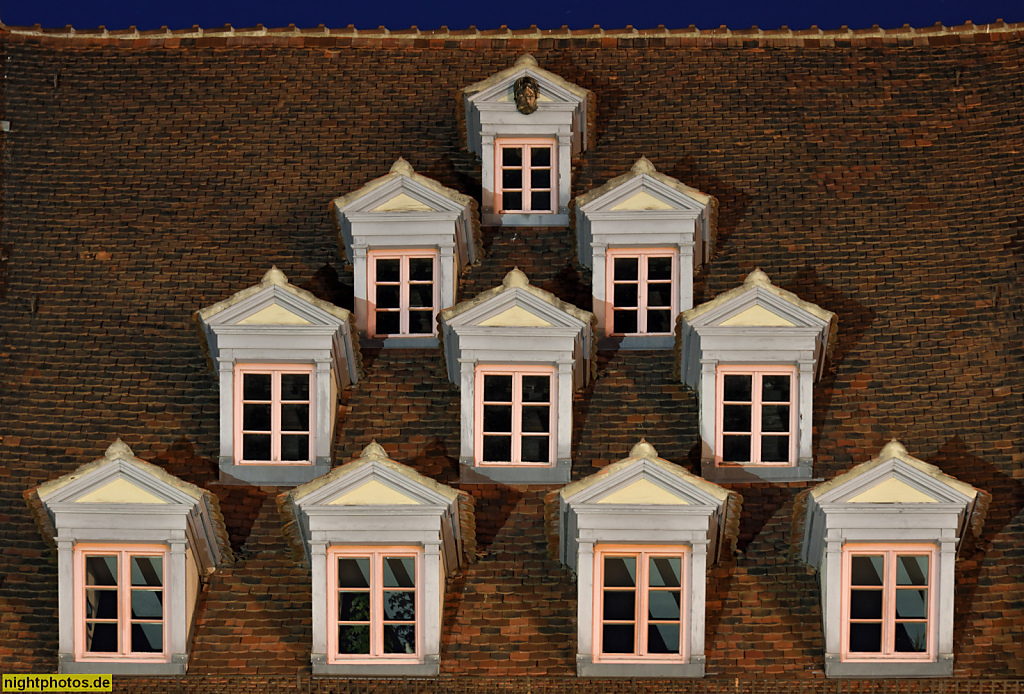 Naumburg Markt 15 Giebelgauben auf Satteldach