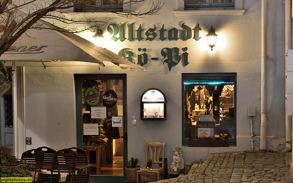 Naumburg. Lokal 'Altstadt KöPi' in der Engelgasse 5