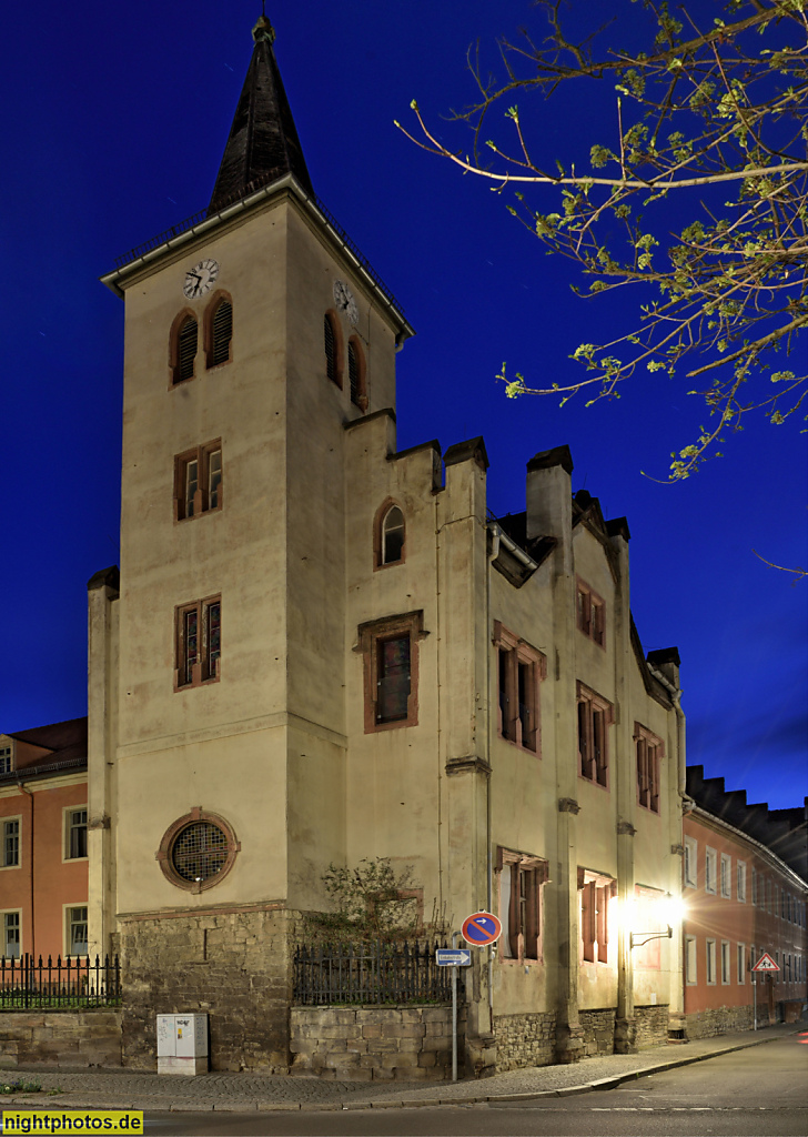 Naumburg. Mietshaus im ehemaligen Hospital erbaut 1718. Kramerplatz 6