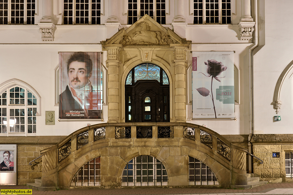 Celle. Altstadt. Bomann-Museum. Erbaut 1903-1907 Alfred Sasse als Vaterländisches Museum. 1928 umbenannt in Bomann-Museum. Schlossplatz 7